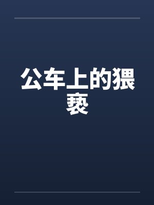 公车上的猥亵封面