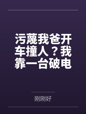 污蔑我爸开车撞人?我靠一台破电视救全家封面