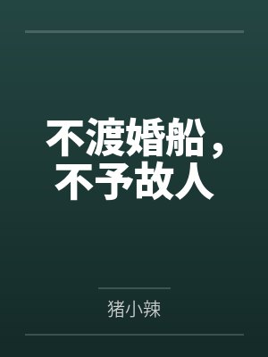不渡婚船，不予故人封面
