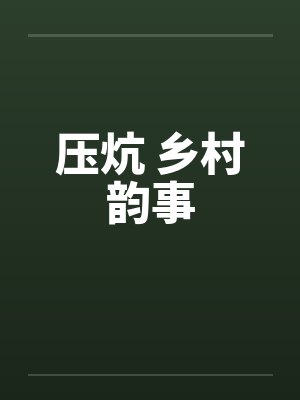 压炕 乡村韵事封面