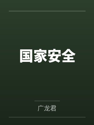 国家安全封面
