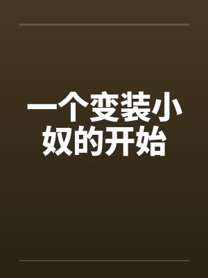 一个变装小奴的开始封面