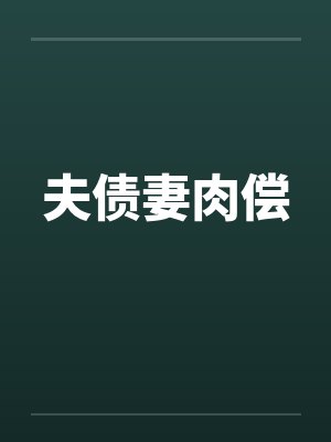 夫债妻肉偿封面