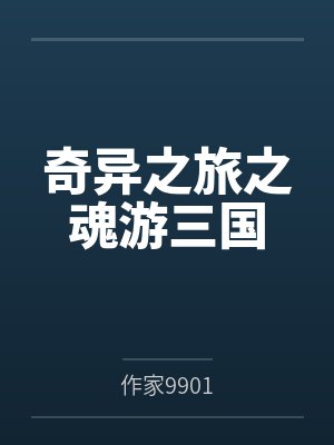 奇异之旅之魂游三国封面